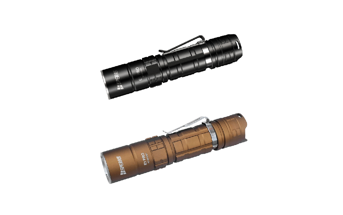 Speras E1 PRO Compact 1700 lumens 18650 powered EDC torch