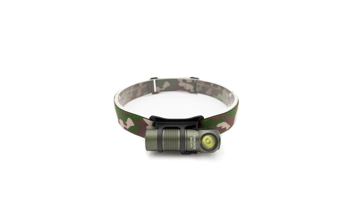 ThruNite BSS H01 Green lightweight 687 lumen rechargeable headlamp