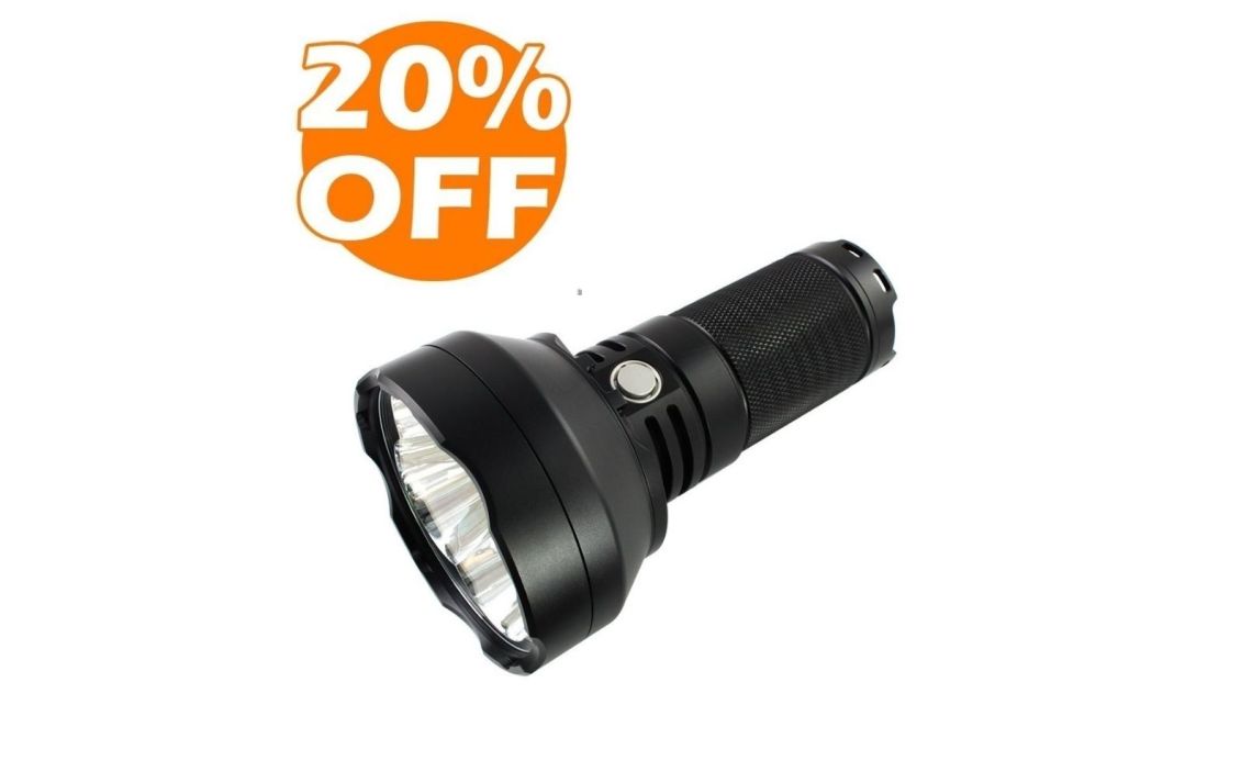 ThruNite TN40S 4x Cree XP-L HI 4450 lumens LED Torch