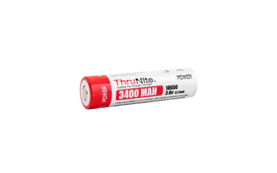 ThruNite 3400mAh rechargeable 18650 Li-ion battery