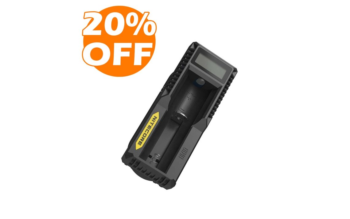 Nitecore UM10 USB Li-ion Battery Charger