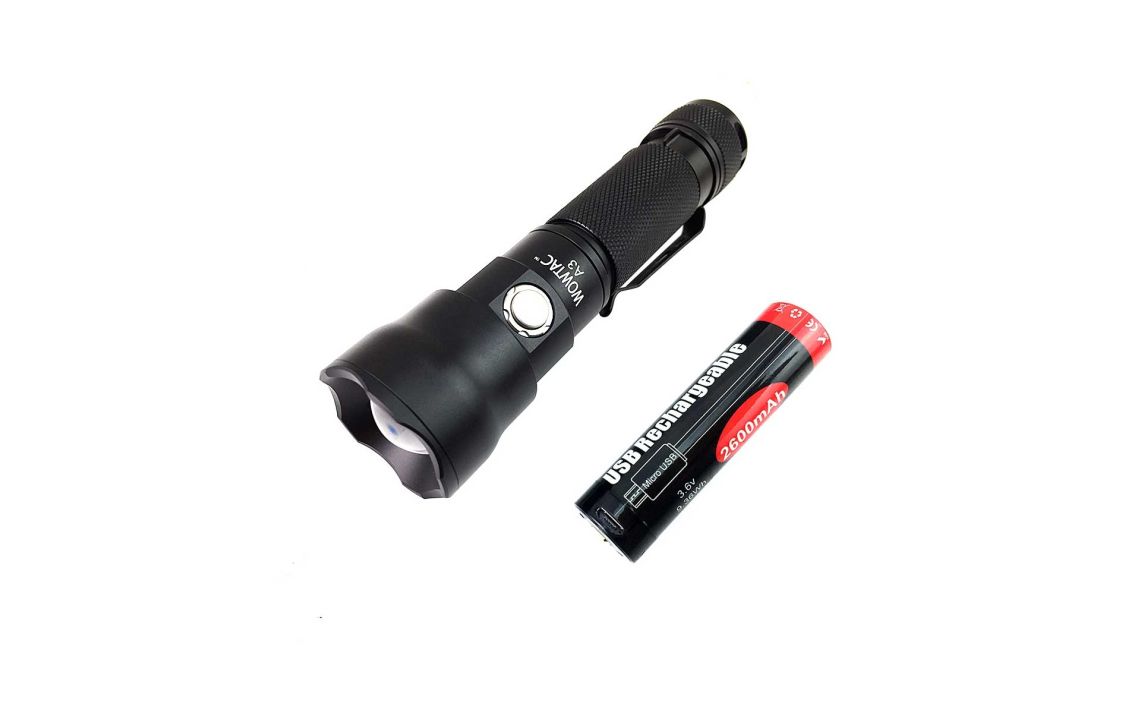 Wowtac A3 600 lumen adjustable focus LED torch