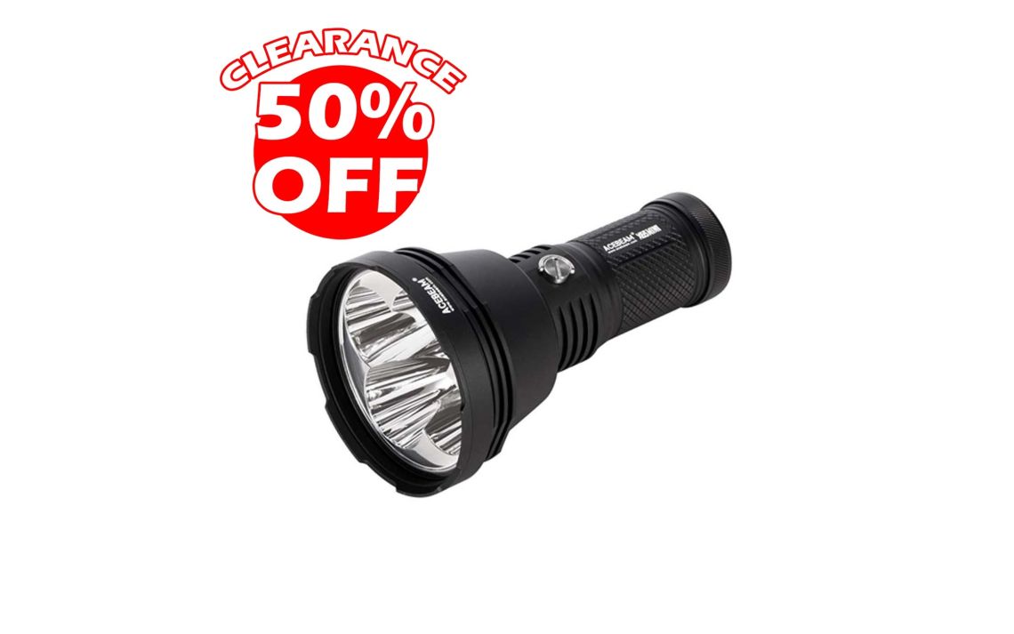 AceBeam X65 Mini Multifunctional 12000 lumen 1403 metres LED searchlight