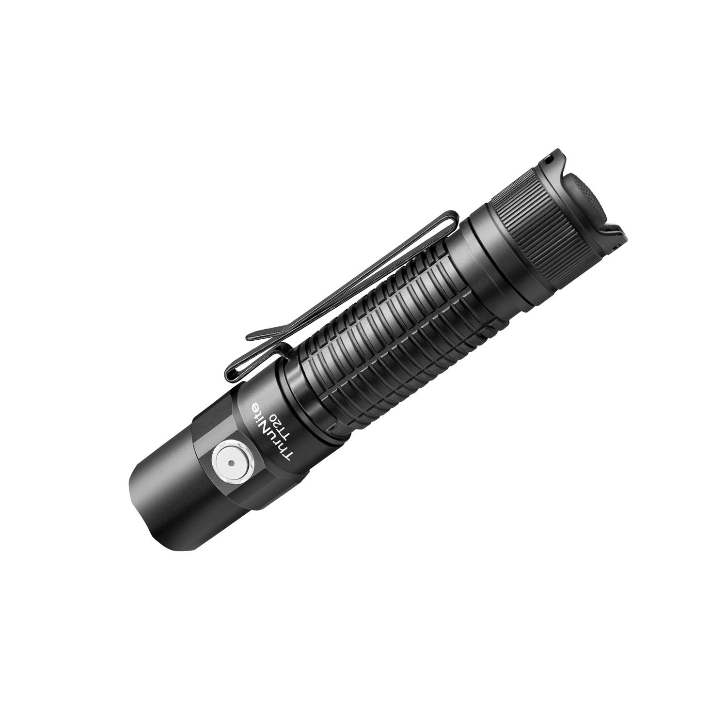 ThruNite TT20 Black tactical 2526 lumen dual-switch rechargeable torch