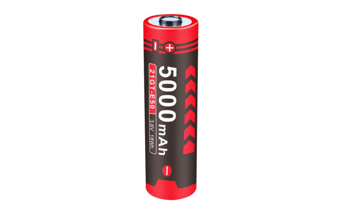 Klarus 21GT-E50 rechargeable 5000mAh Li-ion 21700  battery